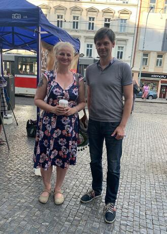 Setkání s občany v Praze Andělu